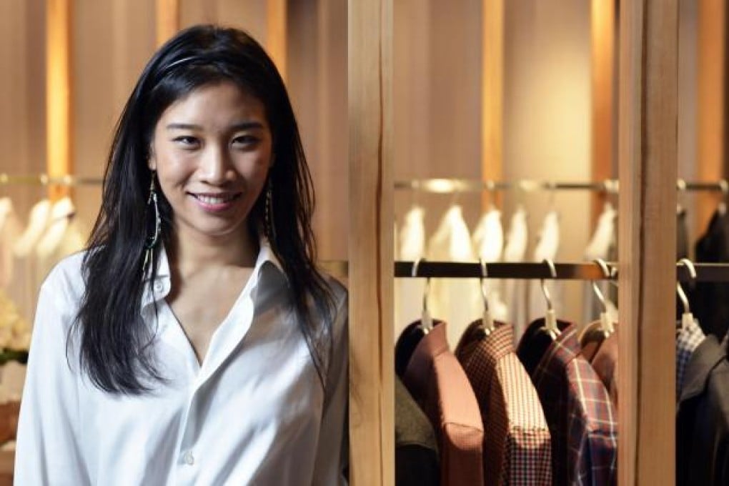 Dee Poon at PYE in Pacific Place. Photo: Warton Li