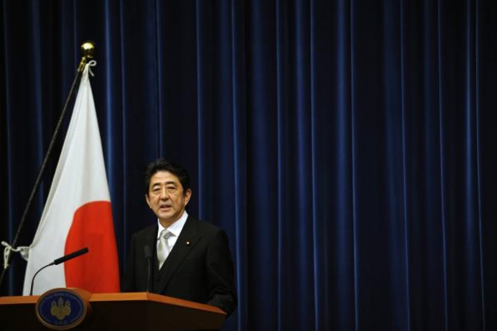 Japanese Prime Minister Shinzo Abe. Photo: EPA