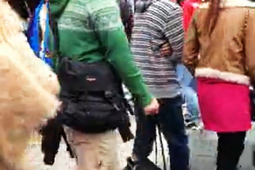 Video: Hongkonger in Shenzhen accused of taking 'upskirt' video