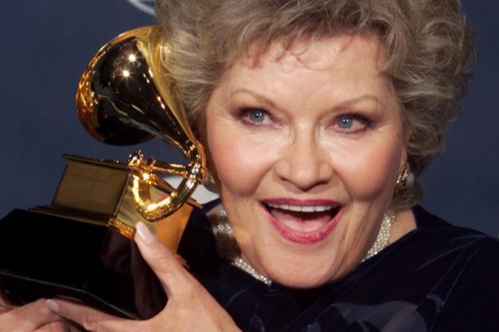 Singer Patti Page. Photo: Reuters