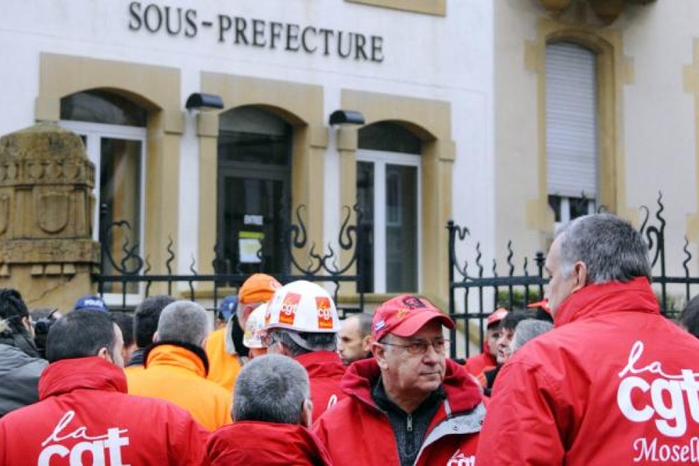 ArcelorMittal has been in dispute with the French government over the fate of its steel plants. The company has vowed to maintain jobs. Photo: AFP