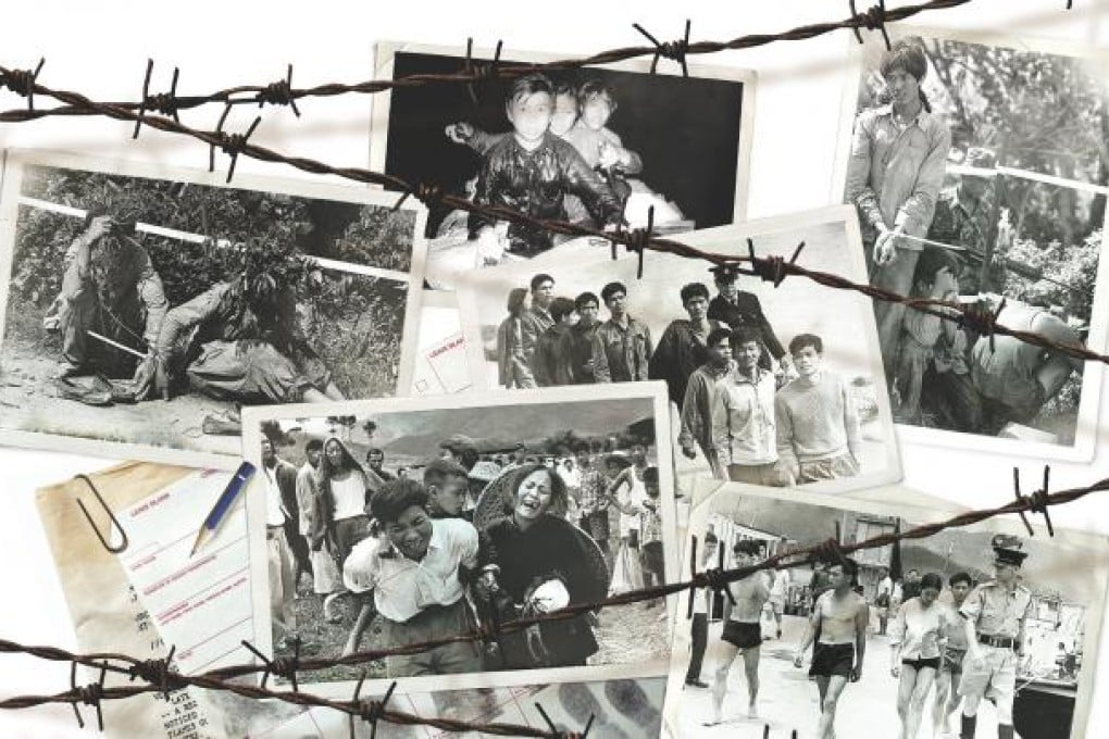 Some illegal immigrants were allowed to stay if they made it to Hong Kong but others were returned, distraught, across the border. Photos: SMP, Illustration: Brian Wang