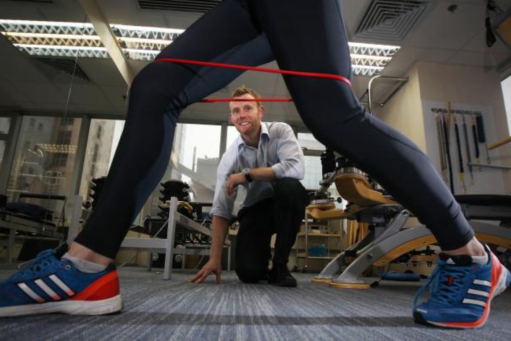 Physiotherapist David Garrick says runners should take training breaks. Photo: Felix Wong