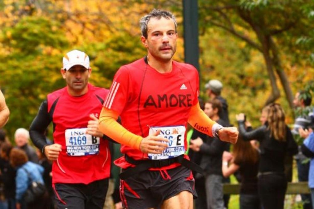 Andrea Oschetti has resolved to return to the shape he was in for the 2009 New York City Marathon.