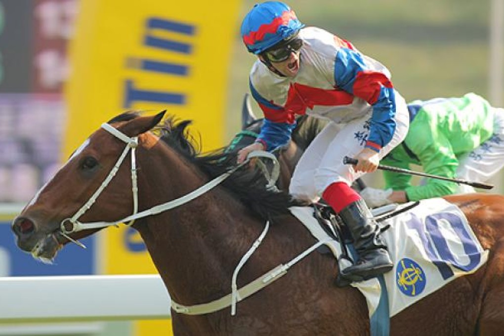 Injury-plagued Luffy was a surprise winner at odds. Photo: Kenneth Chan