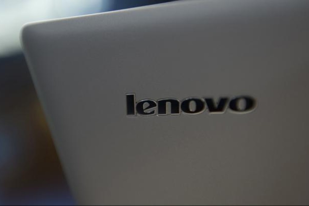 Lenovo has reportedly split its main business into Lenovo group and Think group to help improve and simplify its brand strategy. Photo: Bloomberg