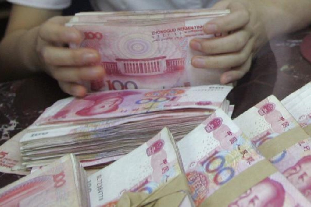 Mainland banks extended 7.75 trillion yuan of new loans in the first 11 months of 2012. Photo: Reuters