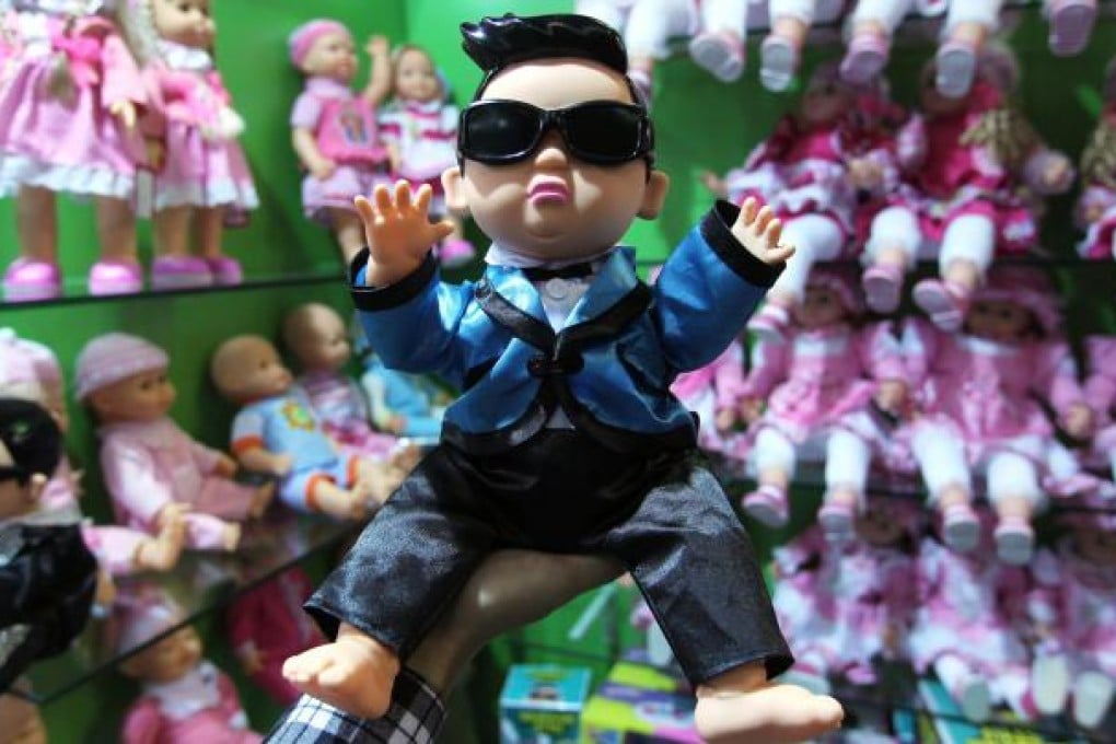South Korean pop star Psy inspires the world of toys.