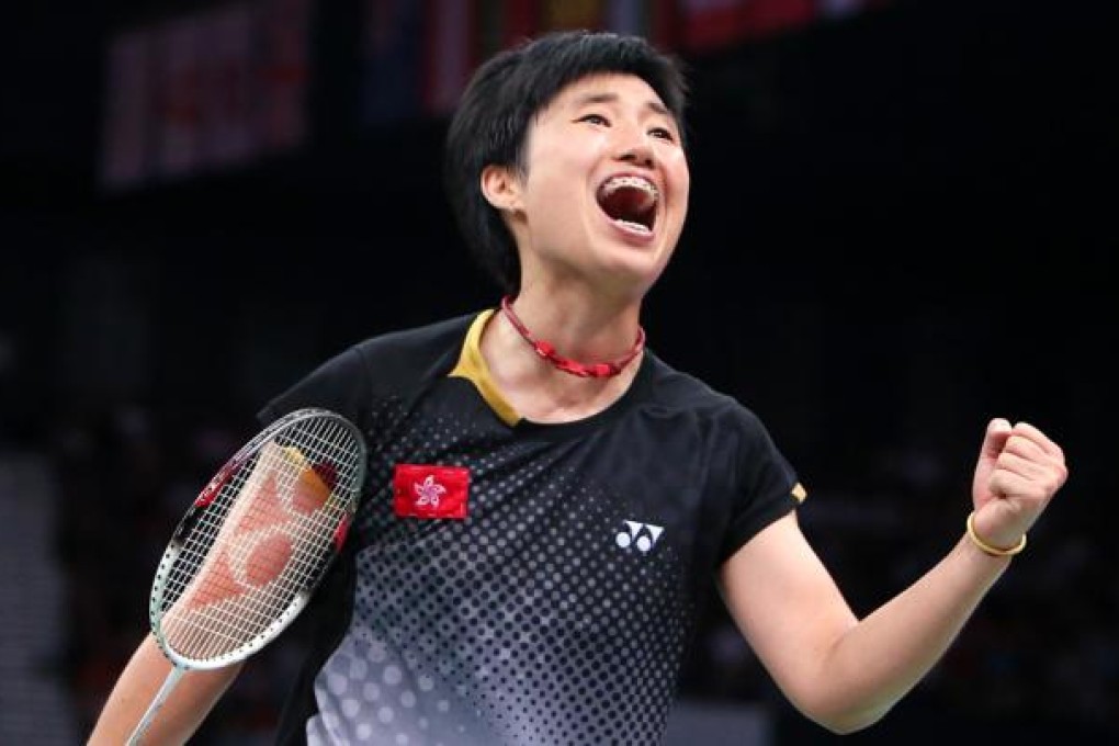 Hong Kong's badminton player Yip Pui-yin. Photo: Felix Wong