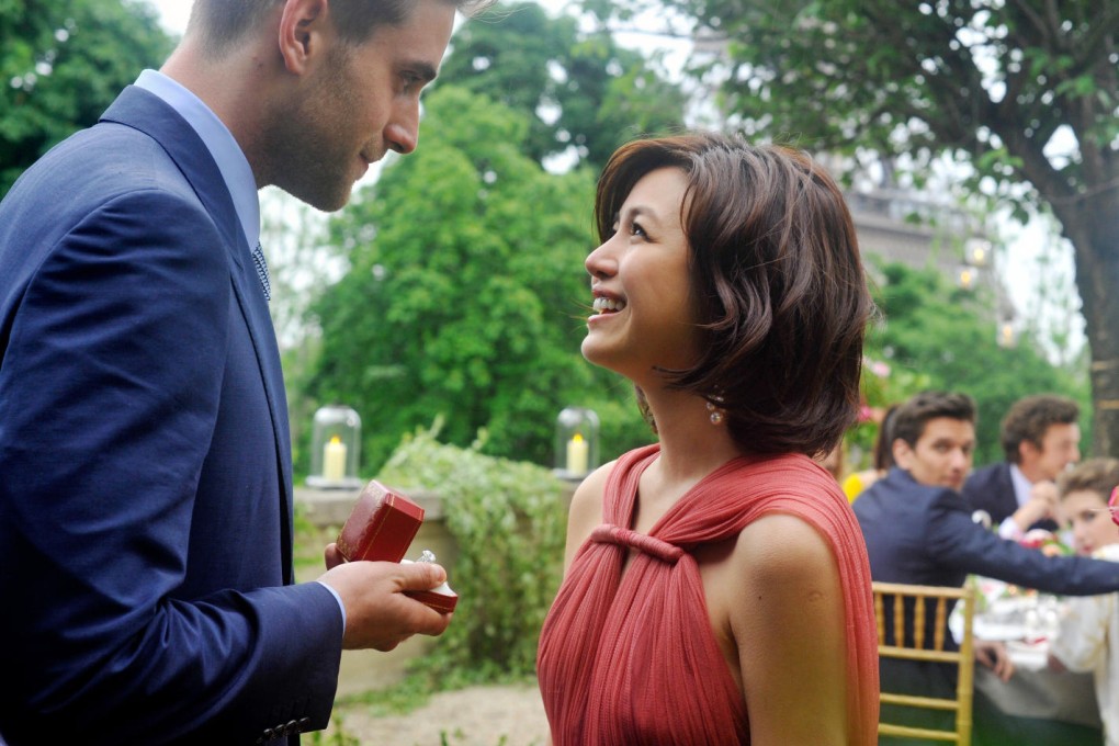 Cartier co-stars Oliver Jackson-Cohen and Michelle Chen