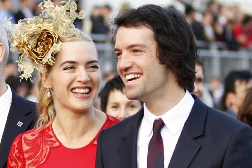 Kate Winslet and Ned Rocknroll in Hong Kong. Photo: Reuters