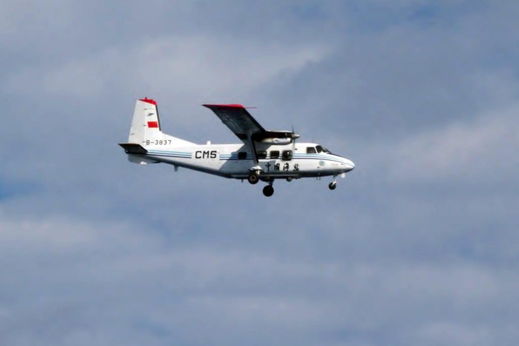 A Chinese plane enters air space claimed by Japan. Photo: AP