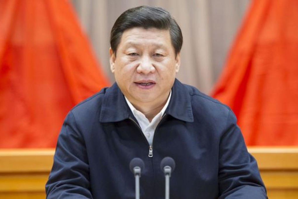 New leader Xi Jinping has often repeated his commitment to transparency and the rule of law. Photo: Xinhua