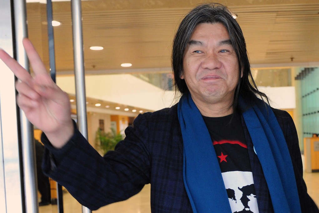 Leung Kwok-hung is defiant, despite saying he might not be able to cover the bill for the chief executive's legal fees. Photo: SCMP