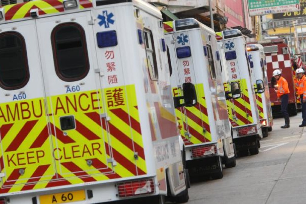 Hong Kong's Ombudsman said the present ambulance system causes delays in taking patients to hospital. Photo: David Wong