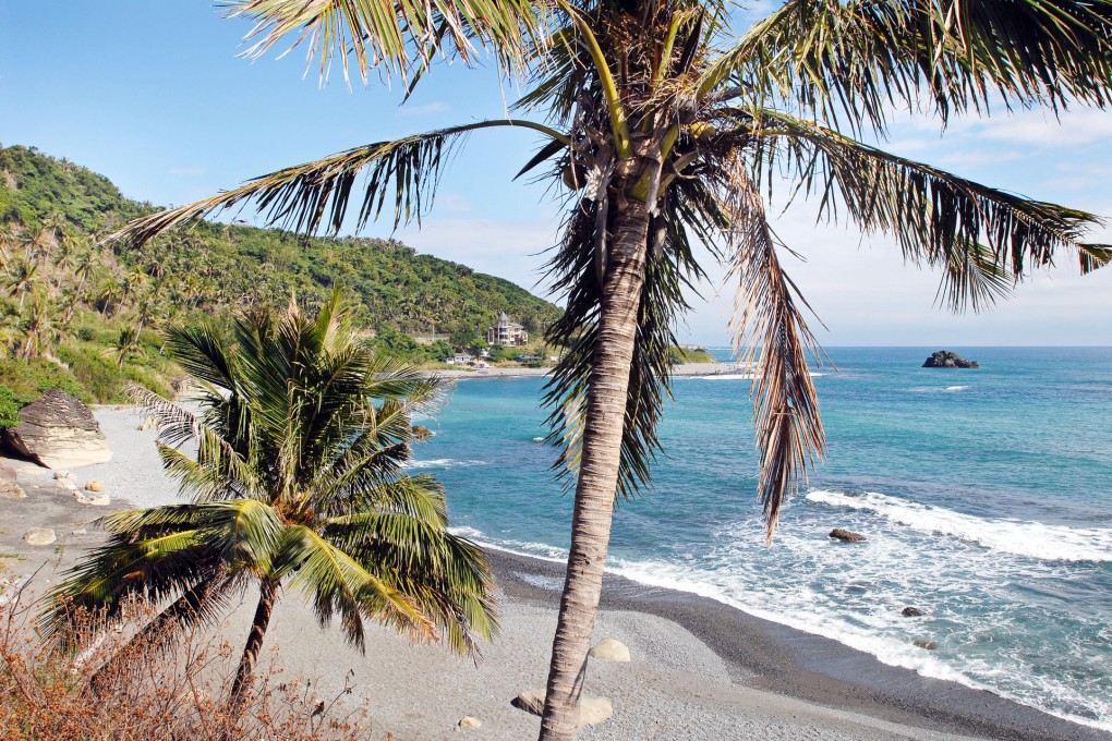 Secluded Black Sand beach, north of Taitung.Photo: Chris Stowers