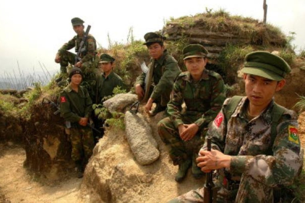 Rebel soldiers of the Kachin Independence Army (KIA). Photo: AFP