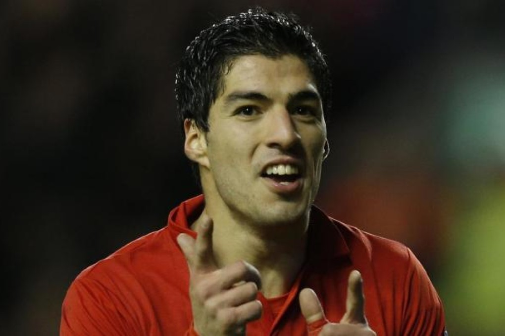 Referee Howard Webb will have his eyes peeled for Liverpool striker Luis Suarez's crude sleight of hand.