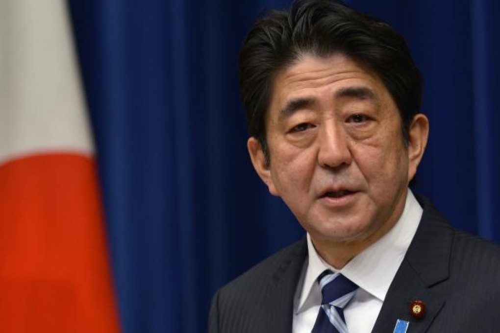 Japanese Prime Minister Shinzo Abe. Photo: EPA