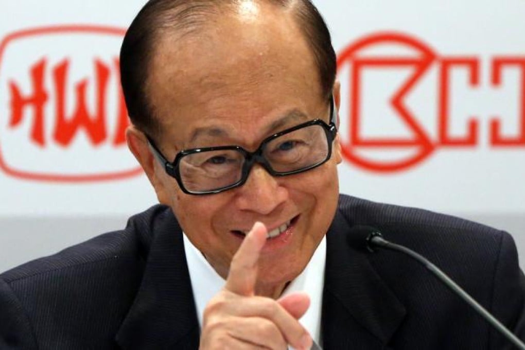 Li Ka-shing, Chairman of Hutchison Whampoa Ltd. and Cheung Kong (Holdings) Ltd. Photo: Sam Tsang