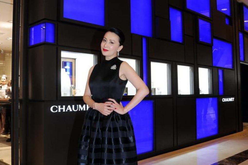 A sparkling Carina Lau at the Chaumet store. Photo: SCMP