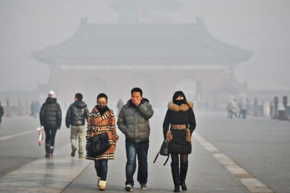 Northern China on health alert as smog worsens | South China Morning Post