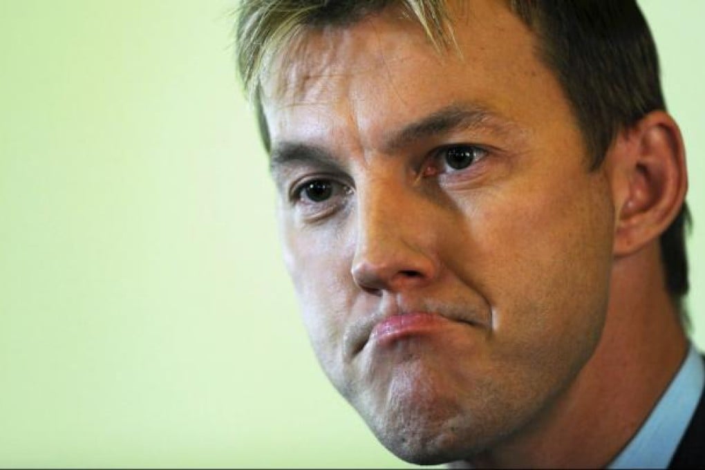 Brett Lee. Photo: AFP