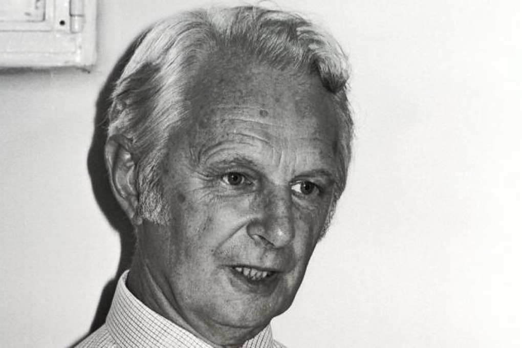 Edward Paterson was born in China where his father and mother worked for the London Missionary Society. Photo: SCMP