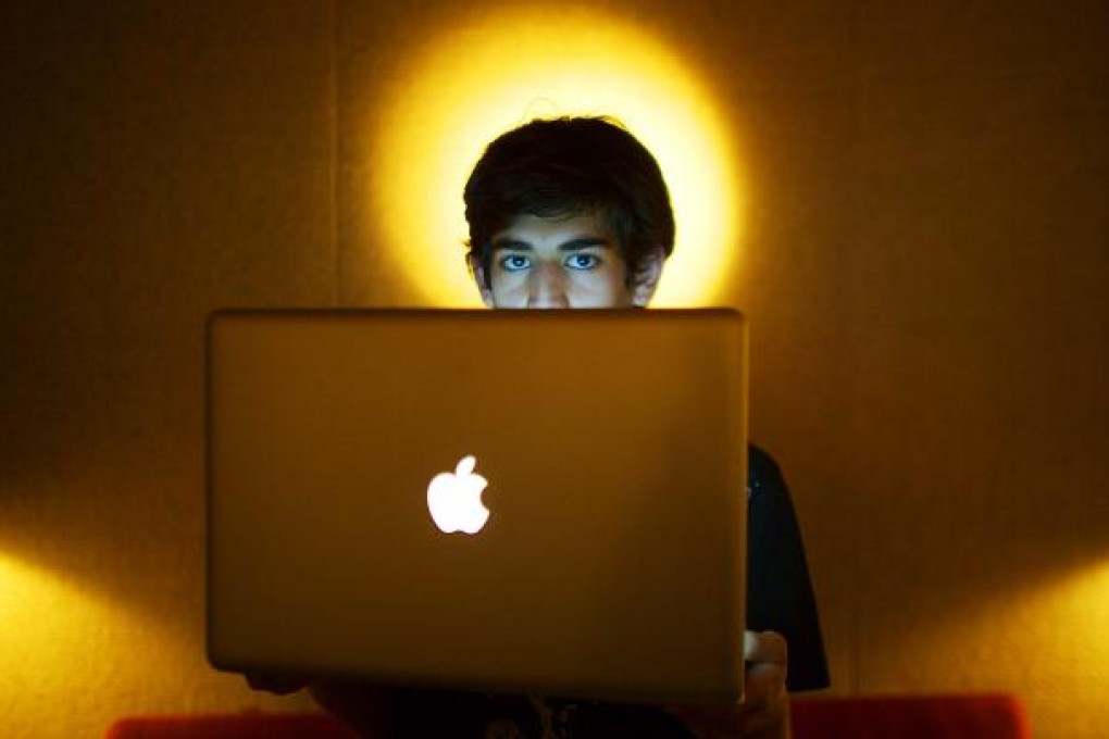 Reddit co-founder Aaron Swartz. Photo: AP