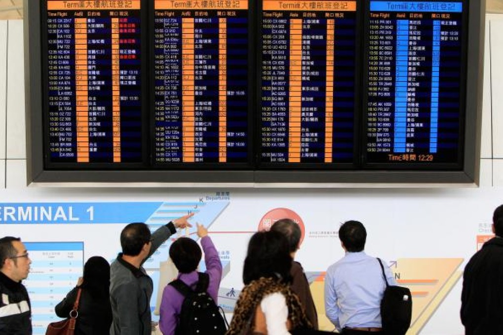 Passenger traffic grew 4.7 per cent last year. Photo: Jonathan Wong