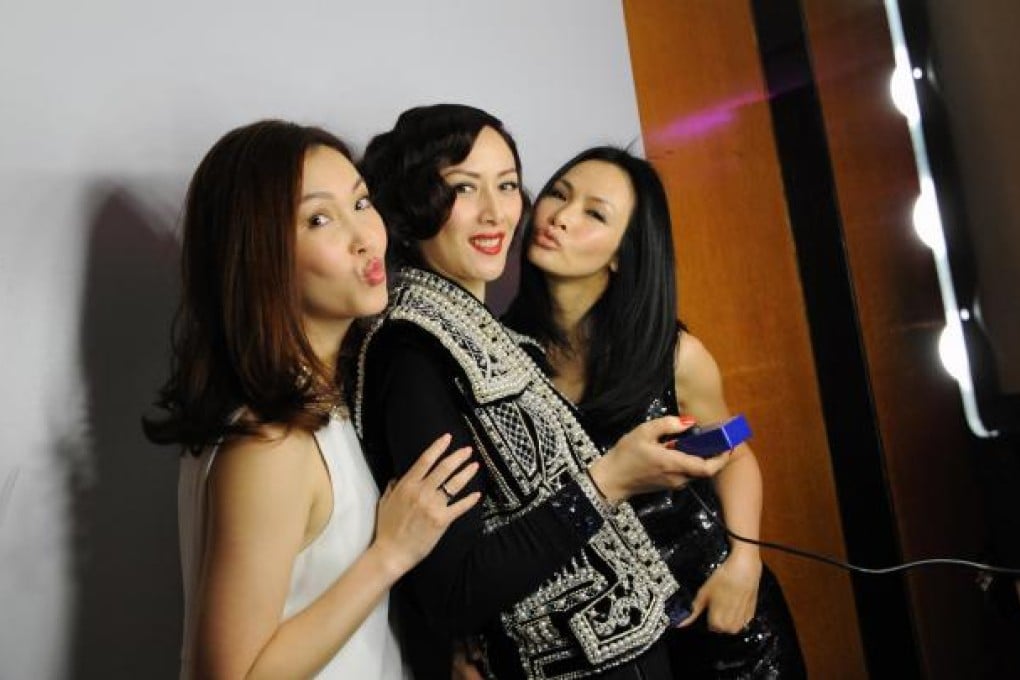 (From left) Christine Au-Yeung, Qiqi Yam and Janet Ma. Photo: SCMP