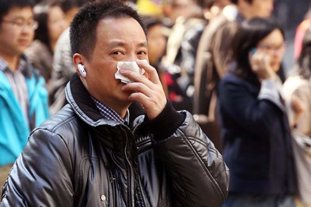 Air pollution levels in Causeway Bay soar on Sunday. Photo: Edward Wong