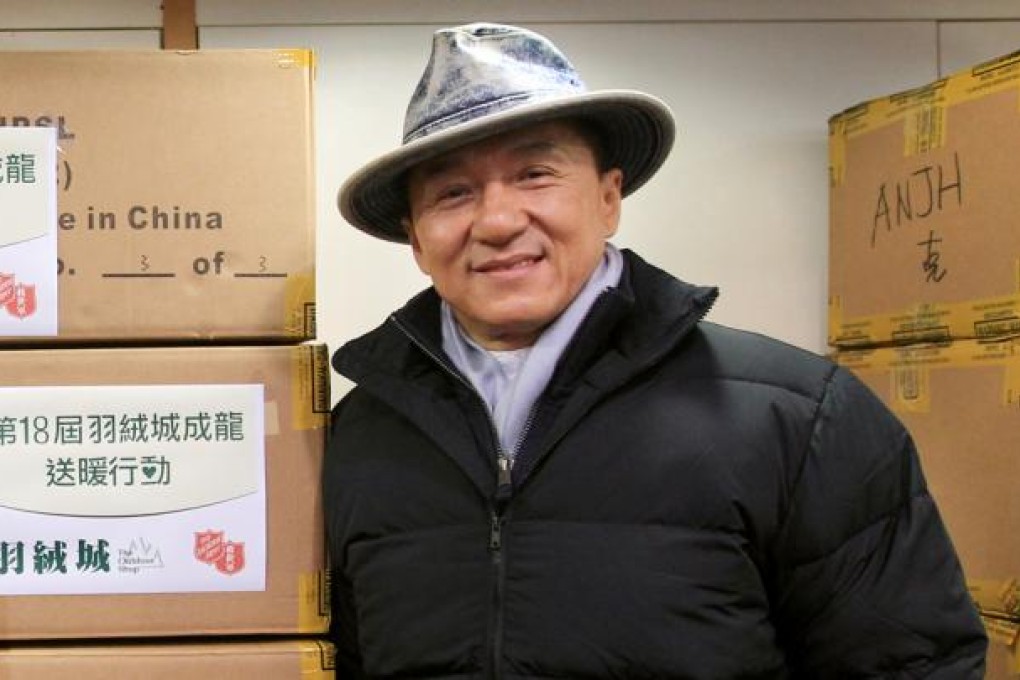 Movie star Jackie Chan. Photo: Jonathan Wong