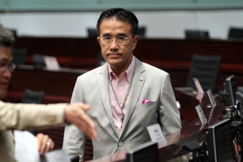 Lawmaker Michael Tien Puk-sun. Photo: K. Y. Cheng