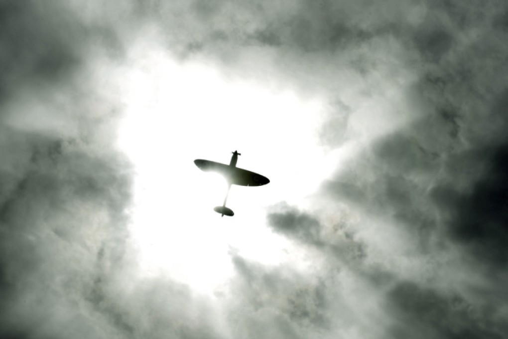 A second world war Spitfire takes to the skies as part of the 2011 Battle of Britain Airshow in Shoreham, West Sussex, Britain. Photo: Corbis