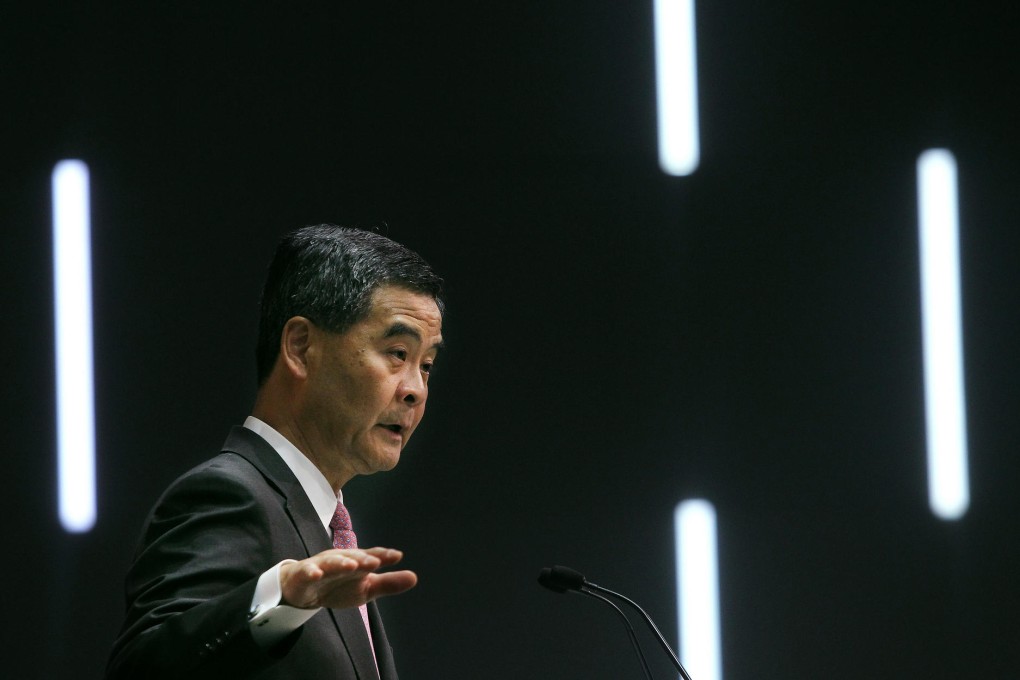 Chief Executive Leung Chun-ying. Photo: Sam Tsang