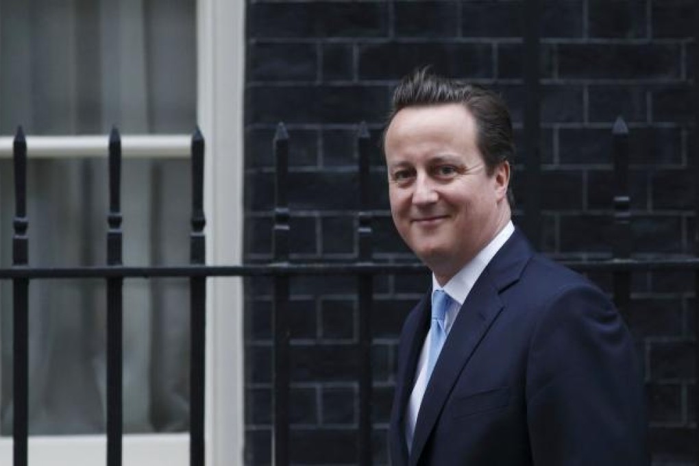 Top British business leaders say they are concerned that Prime Minister David Cameron could risk damaging trading links with the European Union. Photo: AFP