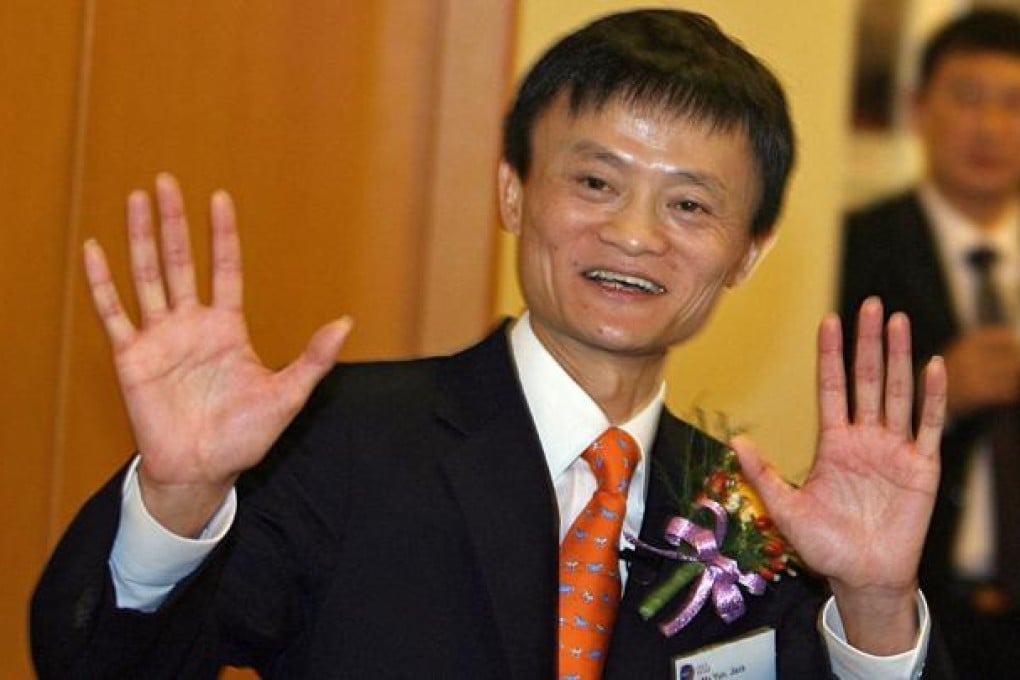 Jack Ma, the founder and chairman of Alibaba, says the company has young people with a better chance of seizing the future. Photo: AFP