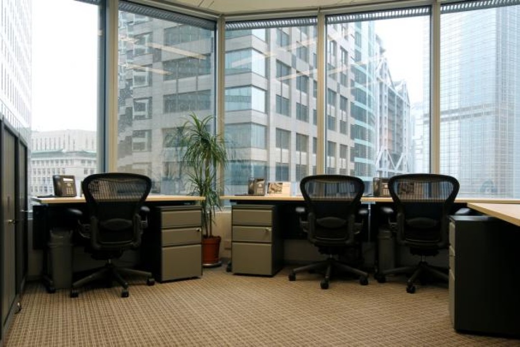 One of the serviced offices in Central. Photo: K.Y. Cheng