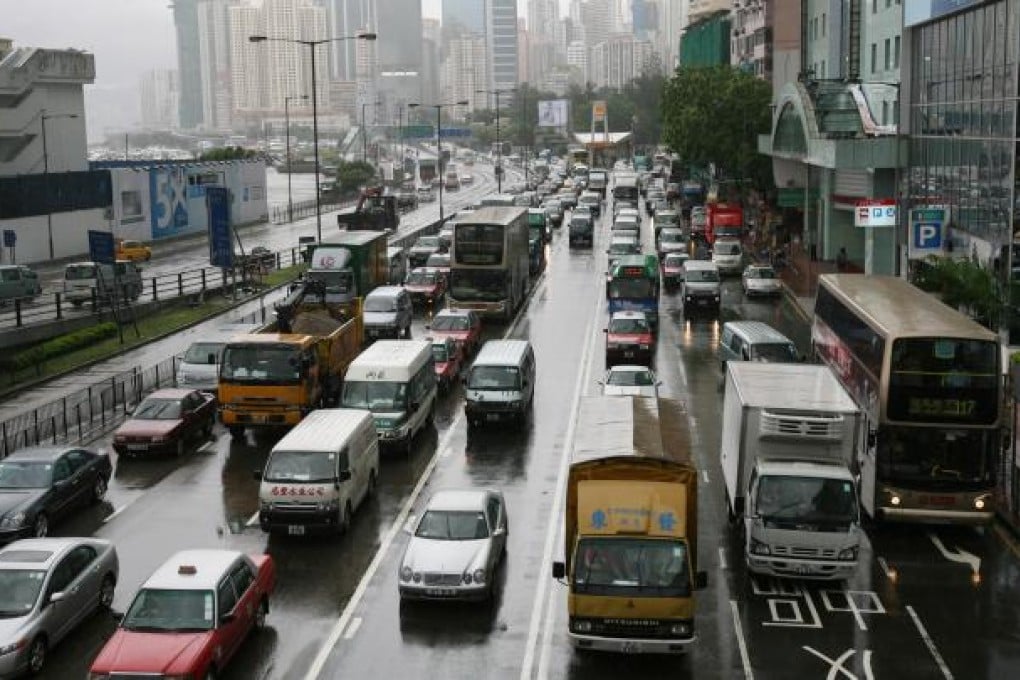 Increasing traffic congestion in Hong Kong. Photo: Dickson Lee