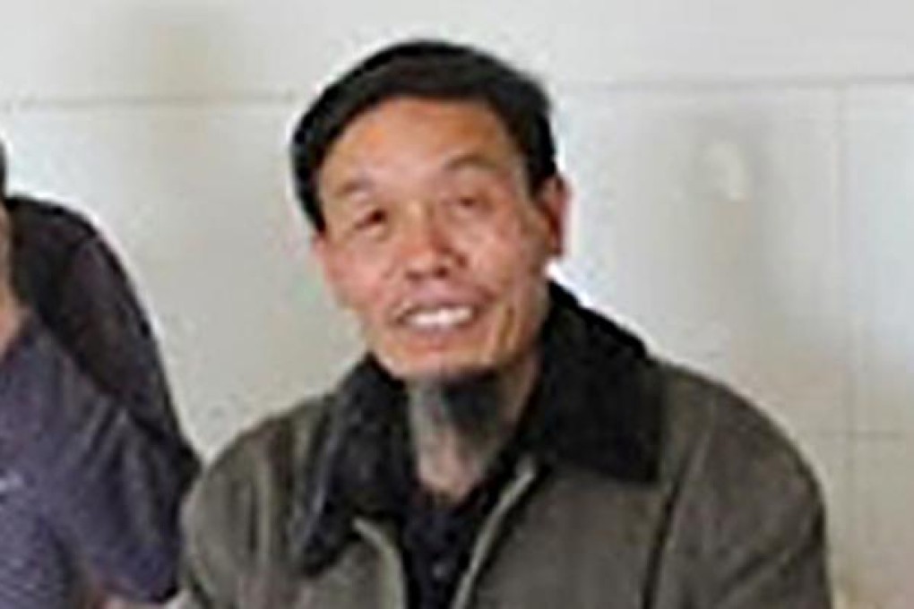 Hunan dissident Zhu Chengzhi.