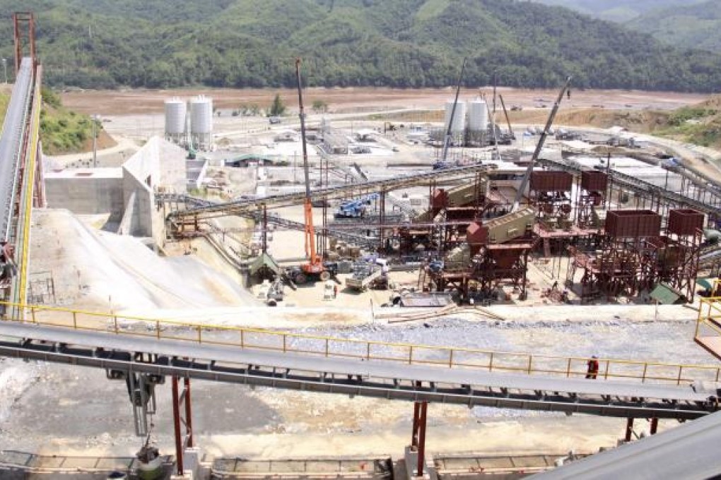 Construction on the controversial Xayaburi dam in Laos has already started, despite protests from neighbouring countries. Photo: EPA