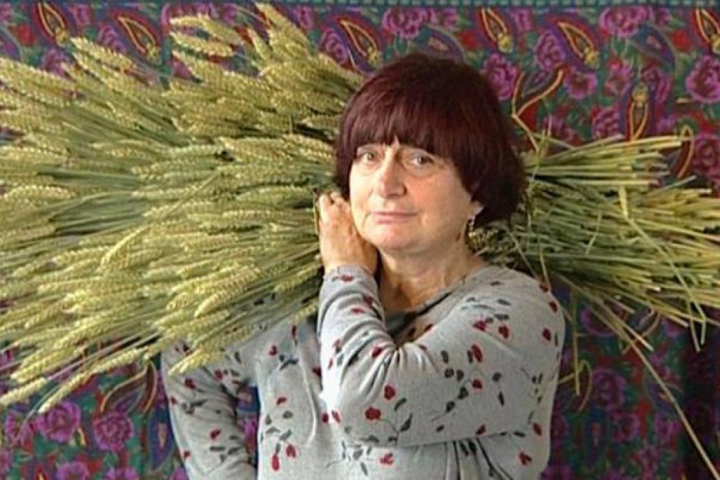 Agnes Varda in her charming documentary, The Gleaners & I.