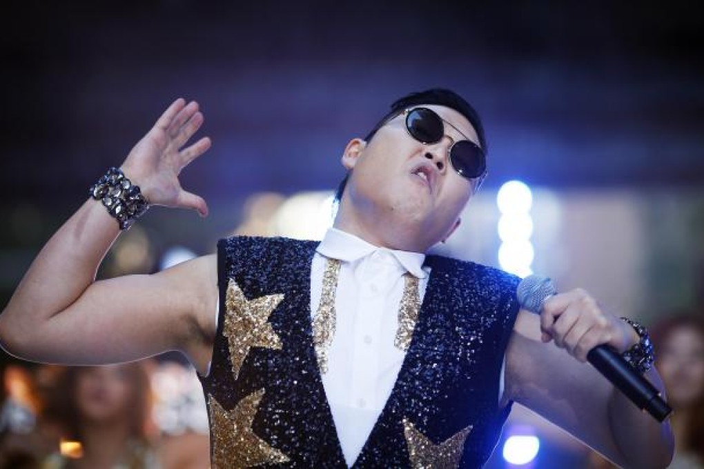 South Korean rapper Psy. Photo: Reuters