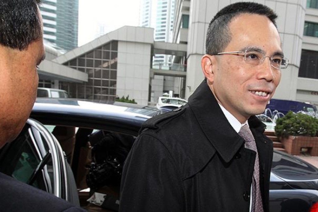Victor Li Tzar-kuoi, vice chairman of Cheung Kong Holdings, appears at High Court in Admiralty. Photo: KY Cheng
