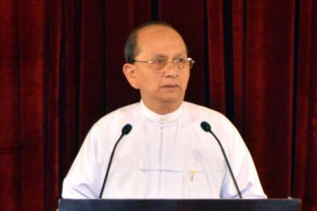 Myanmar President Thein Sein. Photo: AP