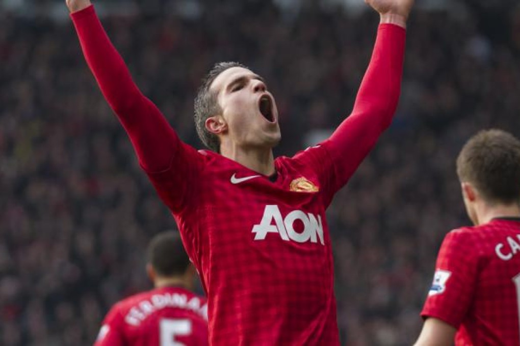 Manchester United's Robin van Persie. Photo: AP