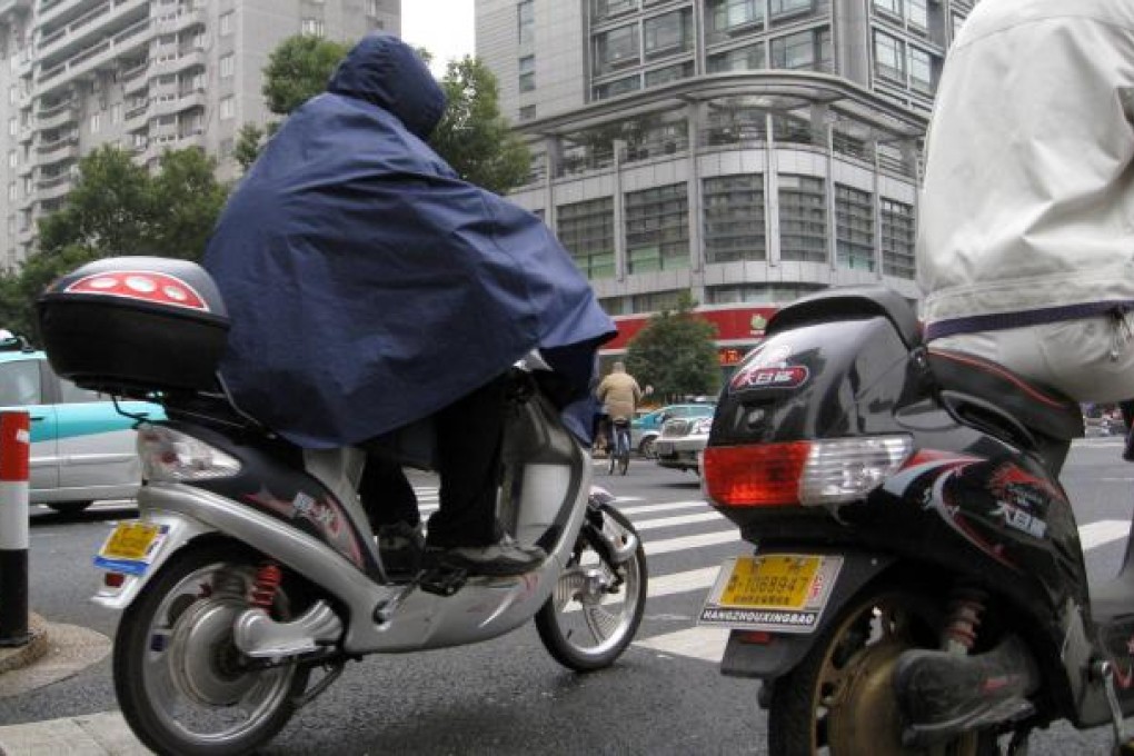 Hong Kong lags the world in electric bike use. Photo: NYT