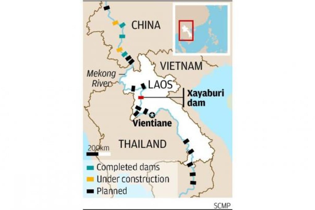 Laos' construction of barrage triggers Mekong crisis