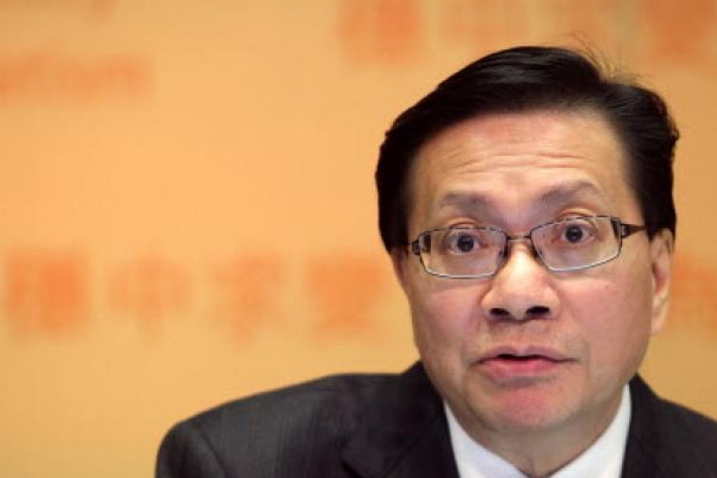 Secretary for Transport and Housing Anthony Cheung Bing-leung. Photo Sam Tsang.